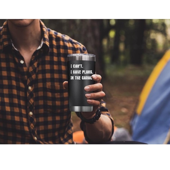 Guy Gifts Insulated Tumbler 20 oz “I can’t” - Picture 6 of 6